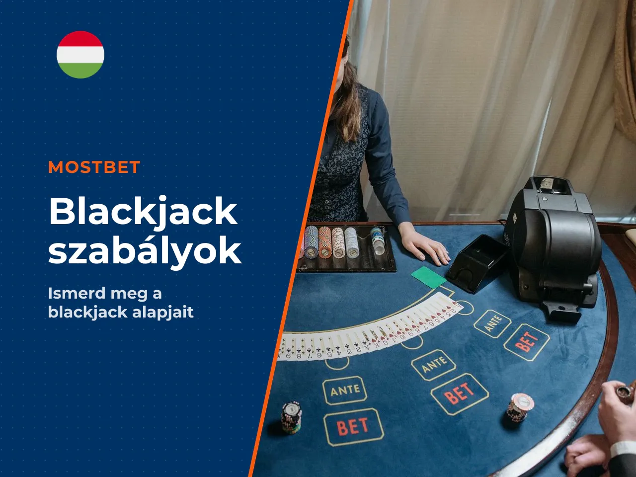A játék célja egy leosztásban. Egyetlen leosztásban (hand) a cél mindig ugyanaz: közelebb kerülni a 21-hez, mint a dealer, de nem túllépni azt. Ha a kezed (hand) értéke meghaladja a 21-et, azonnal ves